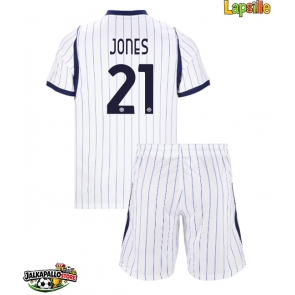 Inter Milan Curtis Jones #21 Vieraspaita Lapsille 2026-27 Lyhythihainen (+ shortsit)